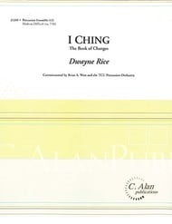 I Ching Percussion Ensemble - 12 players cover Thumbnail